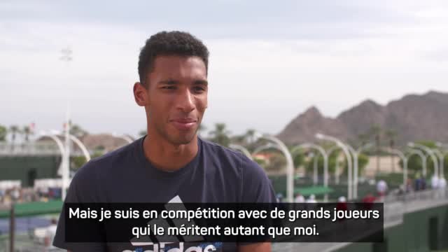 Indian Wells - Félix Auger-Aliassime : Les Masters ? J'ai mes chances de me qualifier