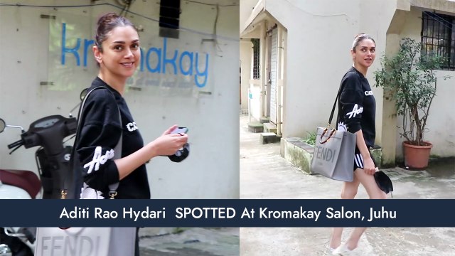 Aditi Rao Hydari SPOTTED At Kromakay Salon, Juhu