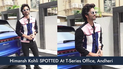 Himansh Kohli SPOTTED At T-Series Office, Andheri