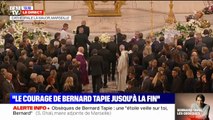 Obsèques de Bernard Tapie: le cercueil quitte la cathédrale de la Major