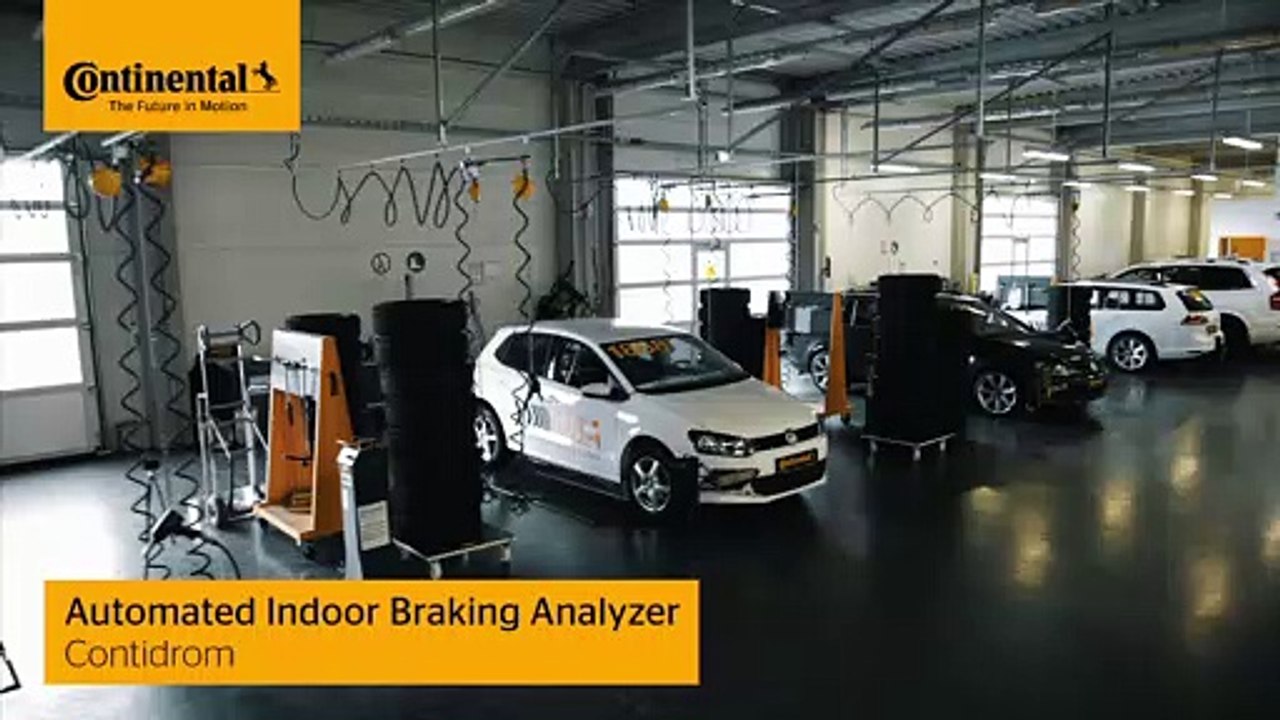 Sistema AIBA (Automated Indoor Braking Analyzer) de Continental.