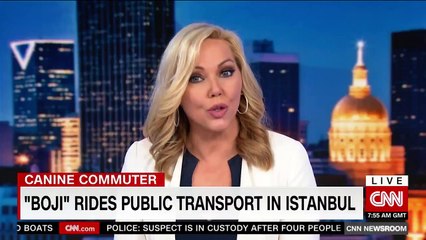 İstanbul'u toplu taşıma ile gezen Boji, CNN International’da