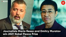 Journalists Maria Ressa and Dmitry Muratov win 2021 Nobel Peace Prize