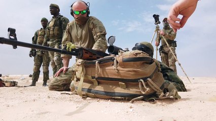 Army Sniper Front View