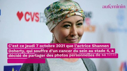 Cancer du sein : Shannen Doherty dévoile des photos bouleversantes de sa chimiothérapie