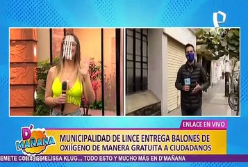 Lince: comuna recarga y presta balones de oxígeno de manera gratuita a ciudadanos