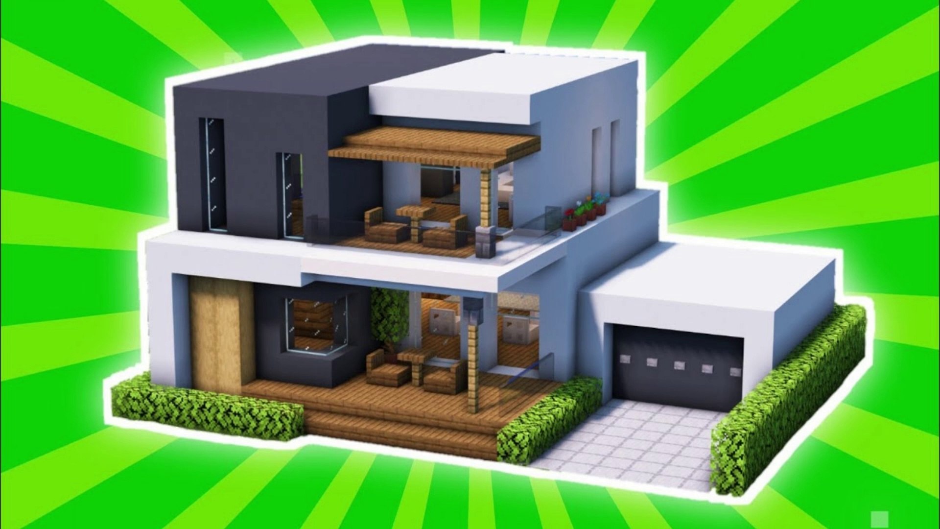 Minecraft easy modern house - Tutorial - video Dailymotion