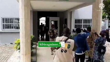 Arrivée de Mohamed Beavogui à la Primature