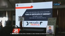 Mga maghahain ng kandidatura sa pagkapangulo at bise presidente sa huling araw ng COC filing, maagang pumila sa venue | 24 Oras