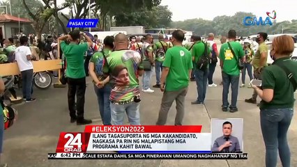 Ilang tagasuporta ng mga kakandidato, nagkasa pa rin ng malapistang mga programa kahit bawal | 24 Oras