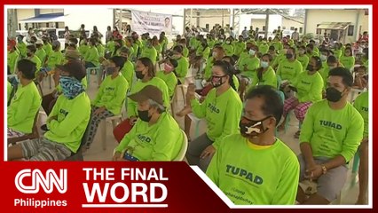 Over 200 Sariaya residents receive DOLE Tupad program payout