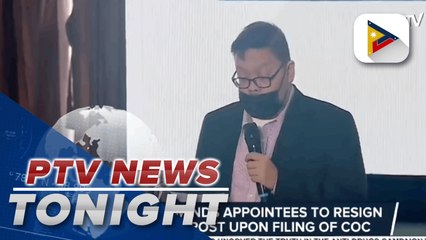 COMELEC reminds appointees to resign from government post upon filing of COC