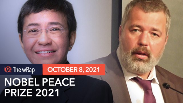 Rappler's Maria Ressa, Dmitry Muratov win 2021 Nobel Peace Prize