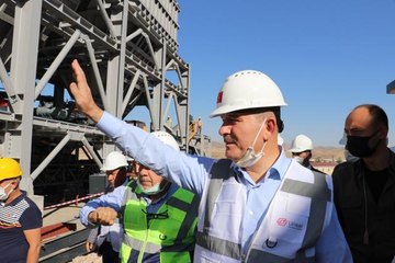 Son dakika haber! Bakan Soylu, ülke ekonomisine 250 milyon dolar gelir sağlayacak tesisi gezdi