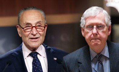 Скачать видео: Senate Republicans Join Democrats to Pass $480B Debt Ceiling Hike