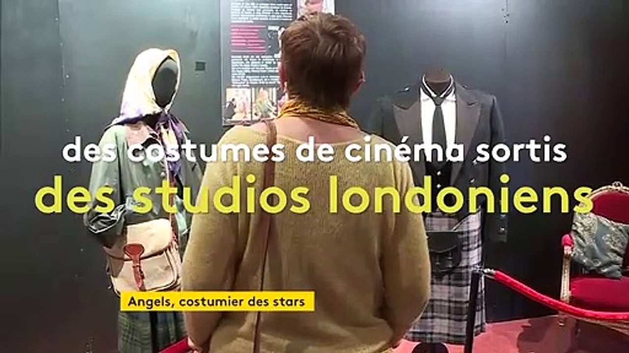 Les créations d'Angels, costumier britannique des stars de cinéma, exposées à Criel-sur-Mer