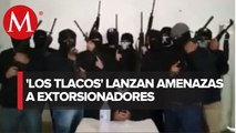 Los Tlacos envían mensaje a extorsionadores y alcalde de Guerrero