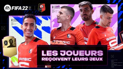 Nayef Aguerd distribue FIFA 22 aux Rouge et Noir !