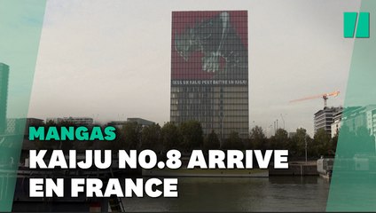 Pourquoi cette couverture géante de manga à succès investit la façade de la BNF
