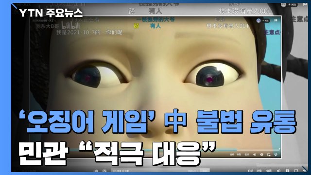 '오징어 게임' 中 불법 유통 기승...민관 적극 대응 한목소리 / YTN
