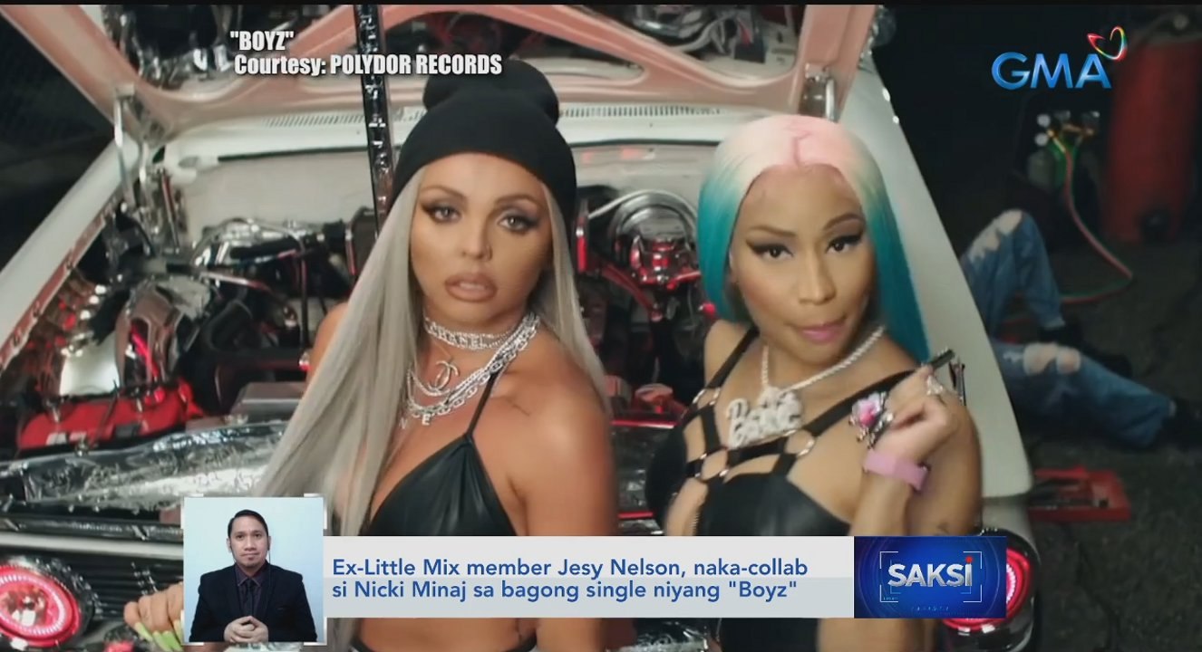 Ex-Little Mix member Jesy Nelson, naka-collab si Nicki Minaj sa bagong single niyang "Boyz" | Saksi