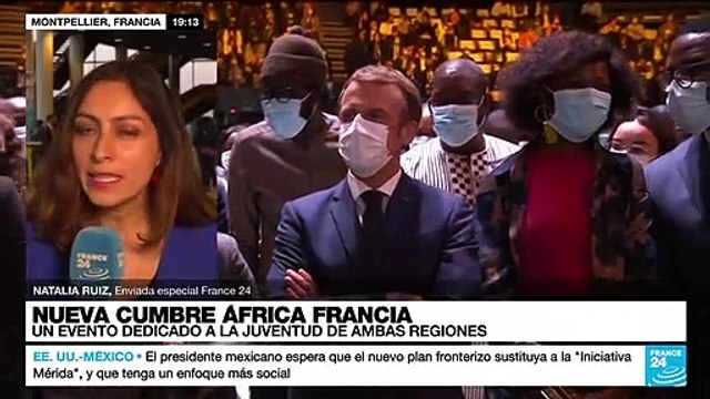 Informe desde Montpellier: Emmanuel Macron escuchó las preguntas de los jóvenes africanos