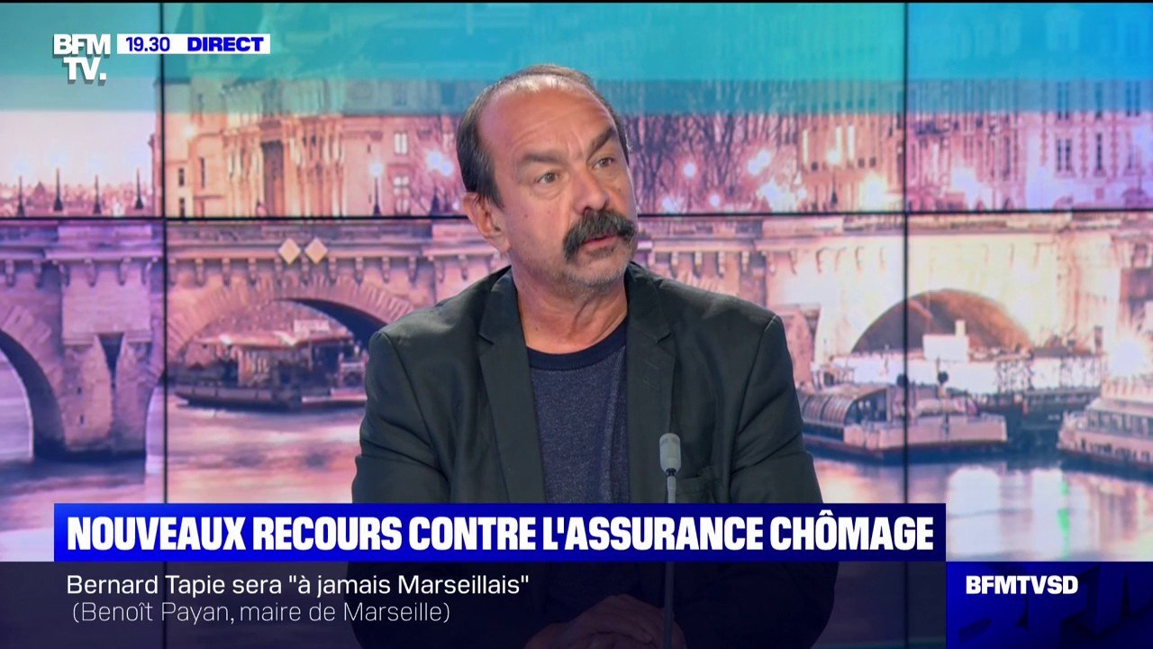Philippe Martinez (CGT) "confirme" avoir déposé un recours contre la réforme de l'assurance-chômage