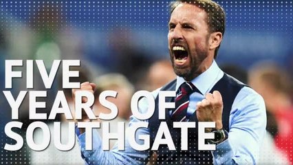 Five years of Southgate