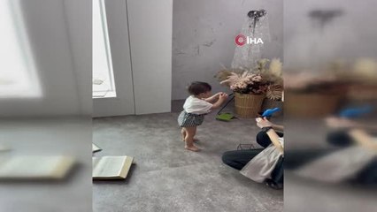 Babası Türk, annesi Japon olan minik Hayato moda çekimlerinin aranan yüzü oldu