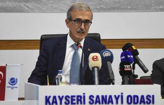 SAVUNMA SANAYİİ BAŞKANI İSMAİL DEMİR, KAYSERİ'DE