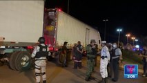 Rescatan a migrantes a más de 650 migrantes en Tamaulipas