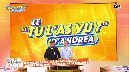 Le "Tu l'as vu ?" d'Andréa Bruche : quand Cyril Hanouna fait le tour des radios !