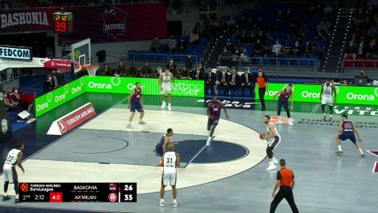 Milan shows Baskonia no mercy | Round 2, Highlights | Turkish Airlines EuroLeague