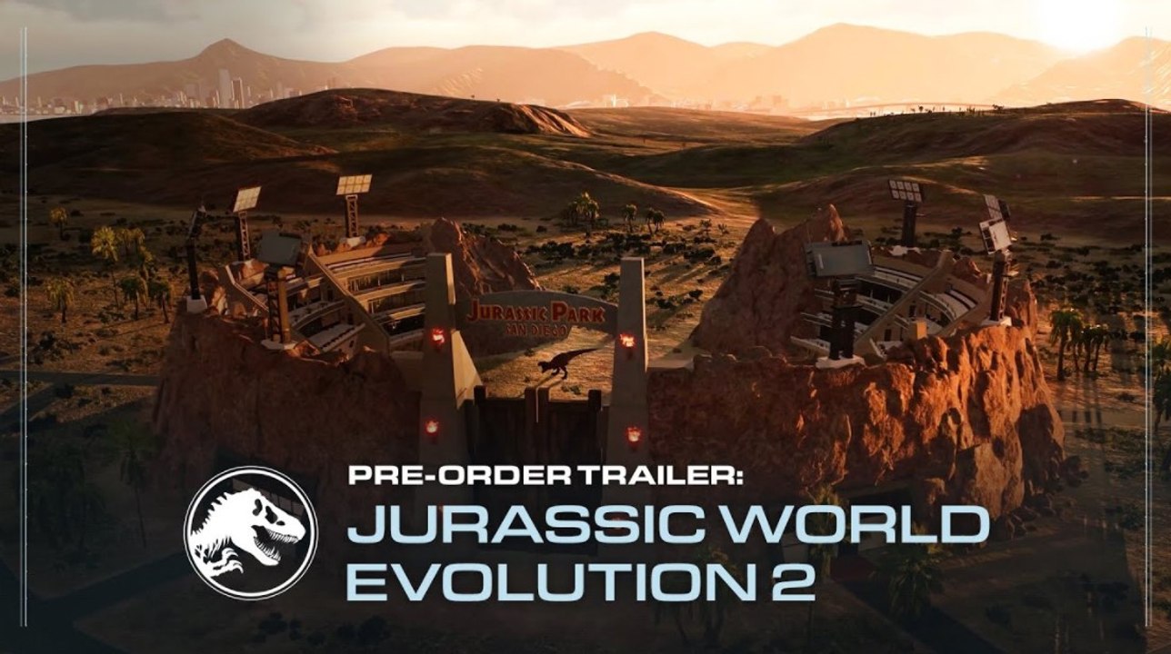 Jurassic World Evolution 2   - Pre-order tráiler