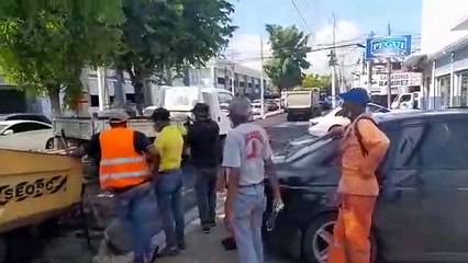 Impasse entre Obras Públicas y la Digesett por asfaltado Ortega y Gasset