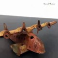 1930s wyandotte antique airplane restoration miniature  How to Make an Aircraft Engine at Home