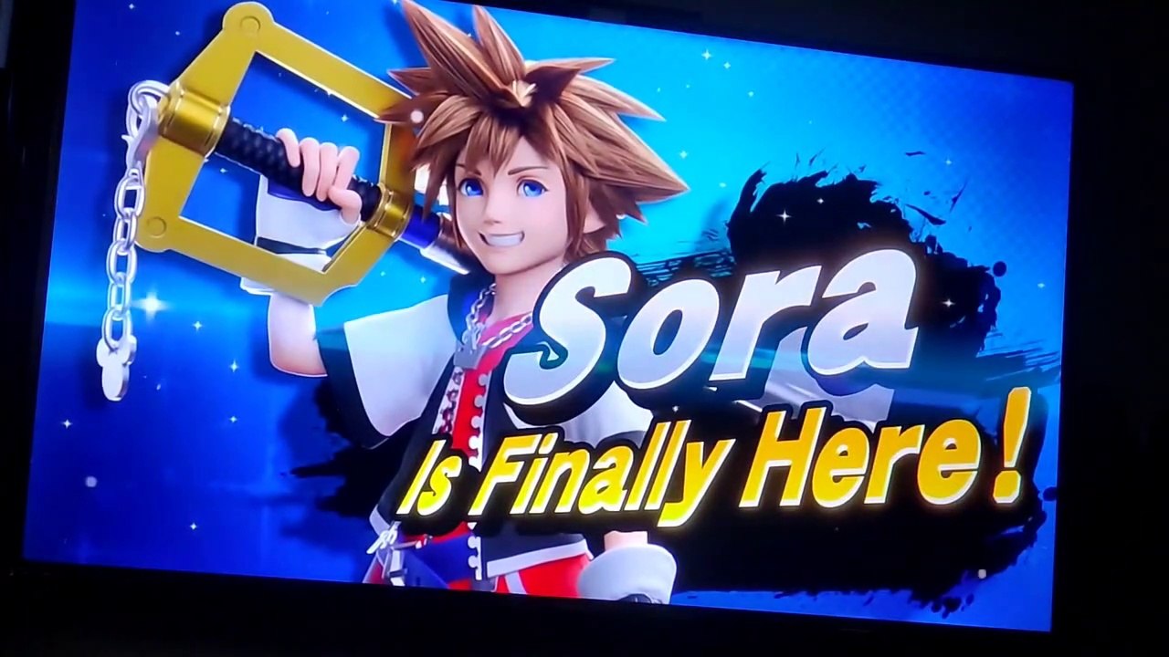 Mi reacción a Sora en Super Smash Bros. Ultimate