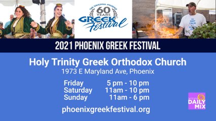 It’s the 60th Annual Phoenix Greek Festival this Weekend!