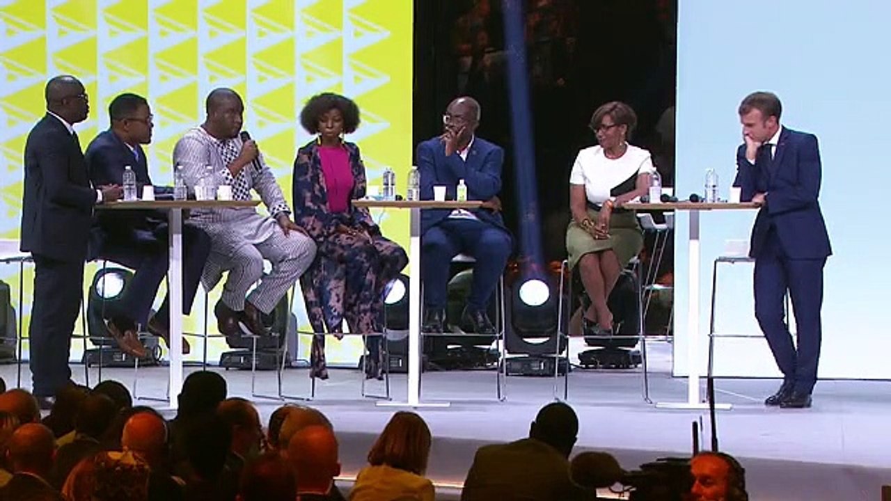 Tripatouillage constitutionnel en Afrique :  le message fort d'Aliou Bah devant Macron