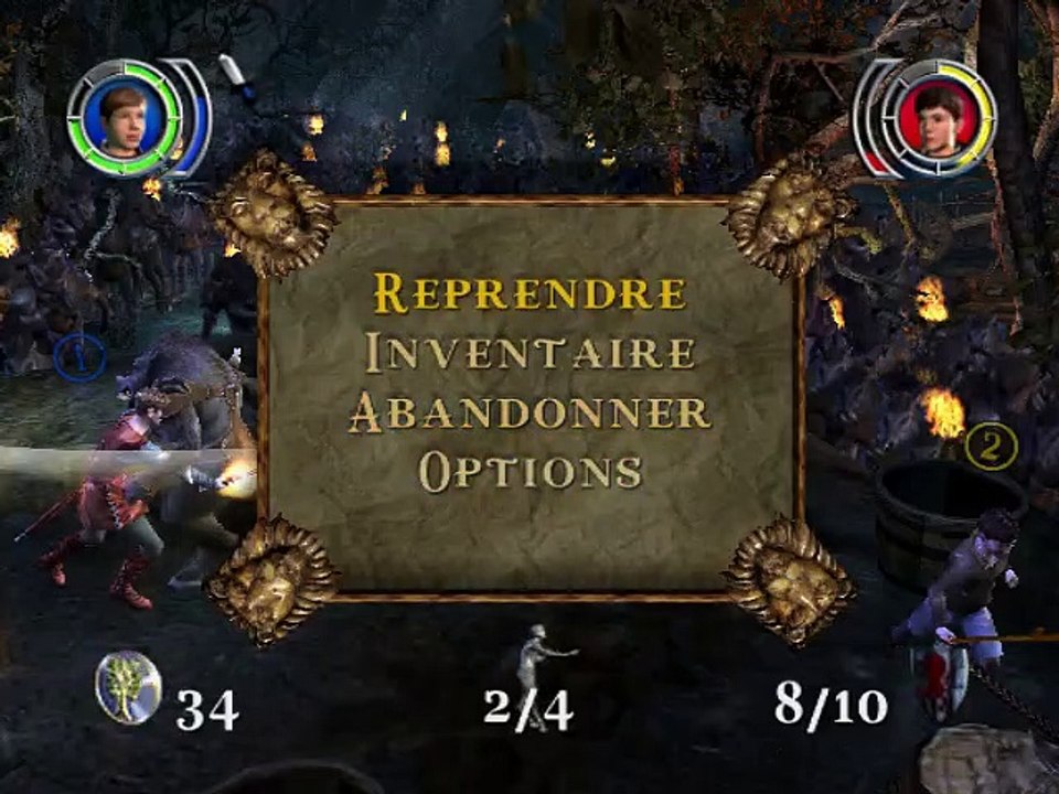 Le Monde de Narnia Chapitre 1 : Le Lion, la Sorcière Blanche et l'Armoire Magique online multiplayer - ps2