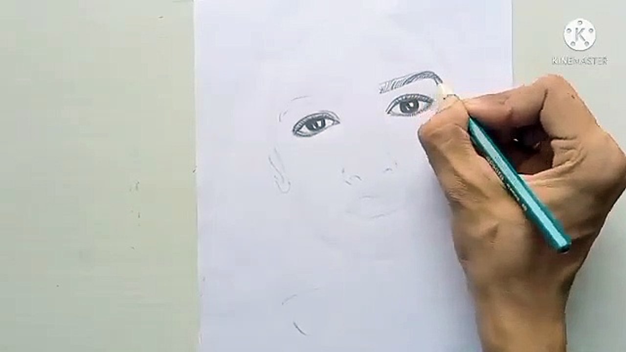 Alia Bhatt Drawing  Pencil Sketch  Art By Harsh_360p
