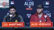 J.D. Martinez On His Return & Alex Verdugo On His Hot Streak | ALDS Game 2