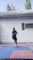 Kid Displays Mind-Blowing Martial Arts Skills by Expertly Performing Tricks With Bo-Staff