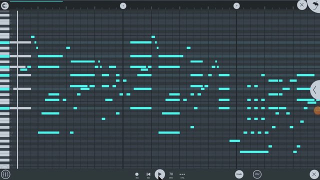Naruto OST=Hokage's funeral |FL STUDIO MOBILE |PIANO VERSION|Very beautiful piano sounds