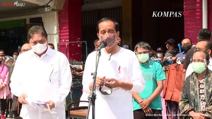Presiden Jokowi Resmikan Program Bantuan Rp1,2 Juta untuk PKL dan Warung di Seluruh Indonesia