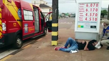 Homem afirma ter sido agredido ao impedir invasão a residência no Riviera