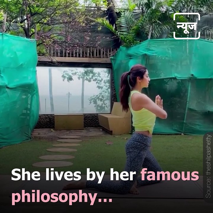 Here’s How Shilpa Shetty Maintains A Healthy Lifestyle By Doing Yoga