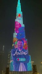 شاهد..إعلان موسم الرياض على برج خليفة في دبي