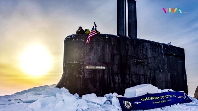 Kapal Selam Nuklir AS Tiba-Tiba Nabrak Benda Misterius