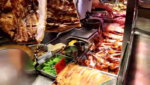Street Food || Chinese Roasted Pork Marinated Goose Roasted Ducks Yummy .